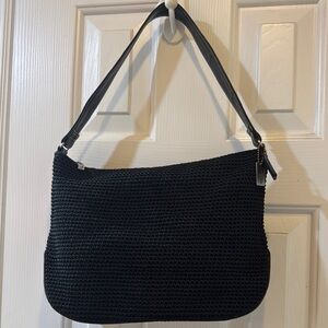 The Sak Black Woven Shoulder Bag EXCELLENT CONDITION